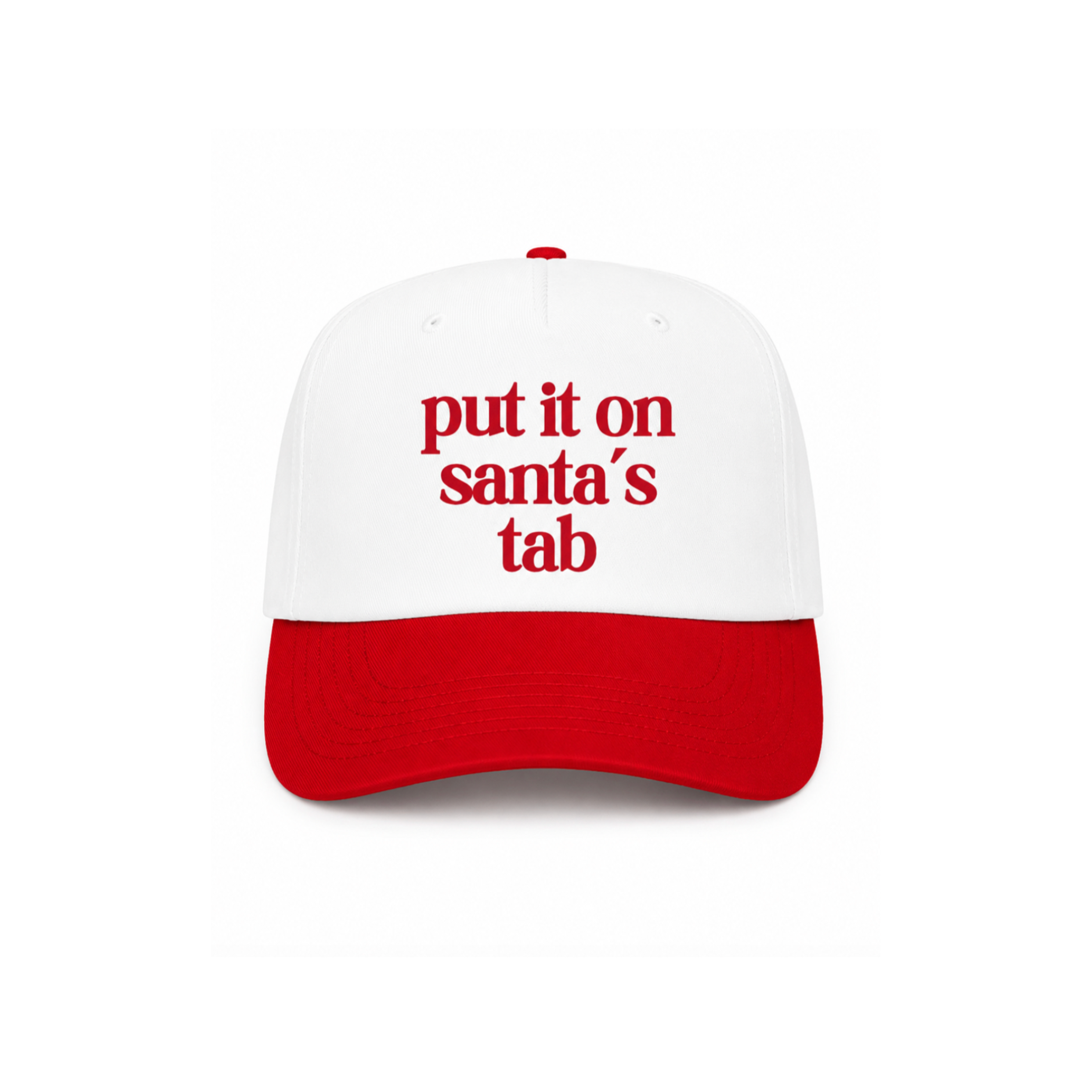 Put It On Santa's Tab Canvas Hat