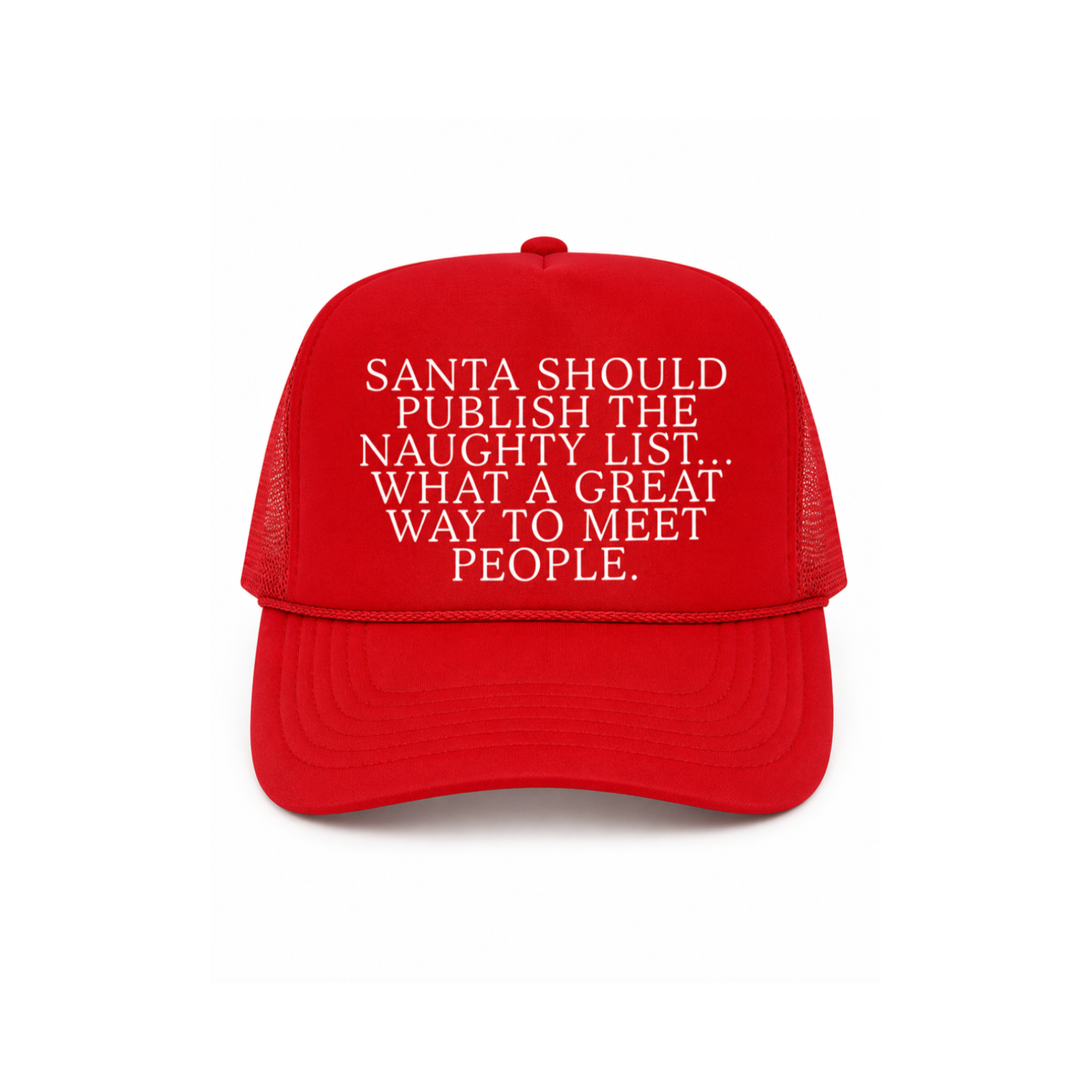 Publish The Naughty List Trucker Hat