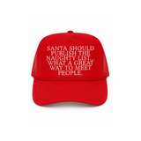 Publish The Naughty List Trucker Hat