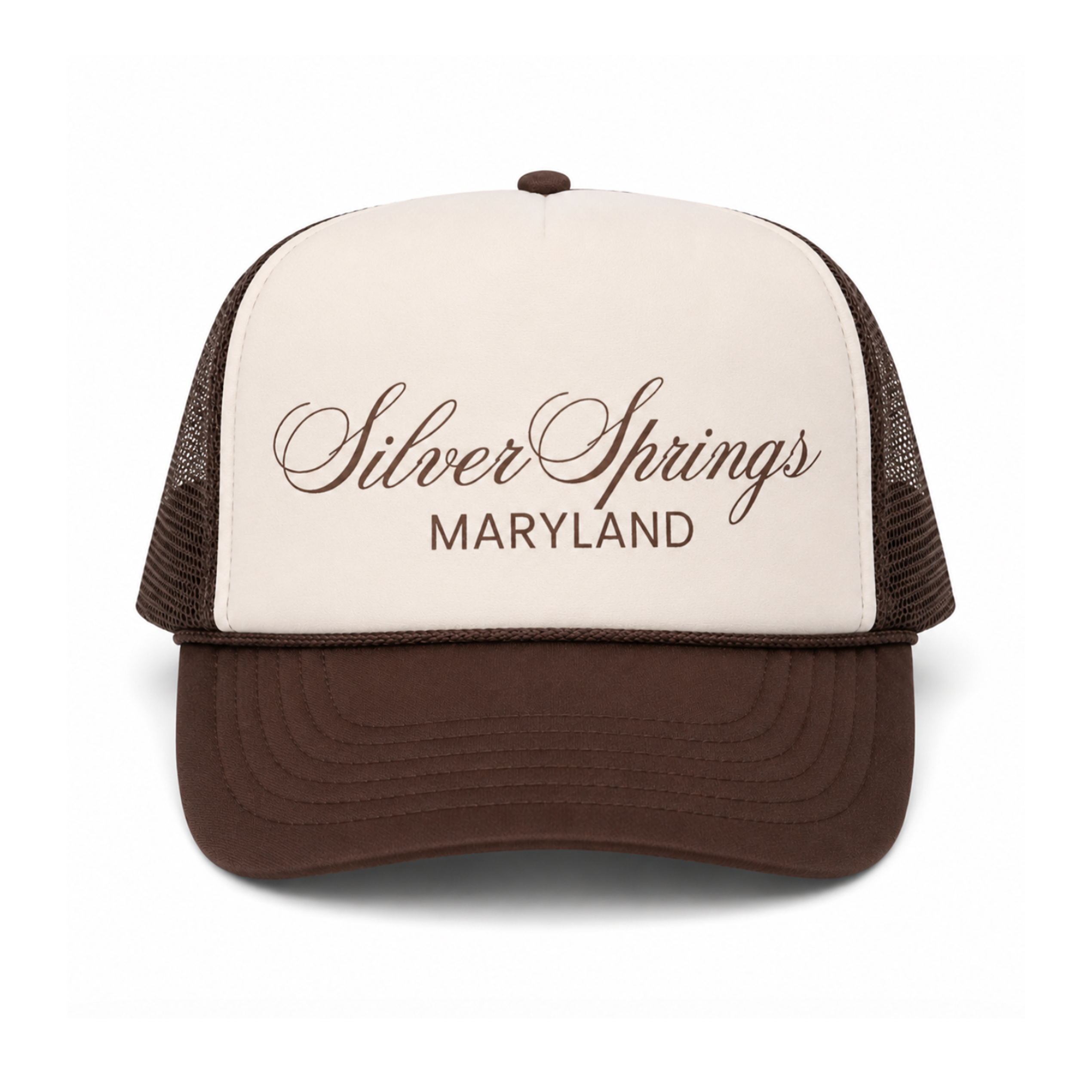 Silver Springs Maryland Trucker Hat