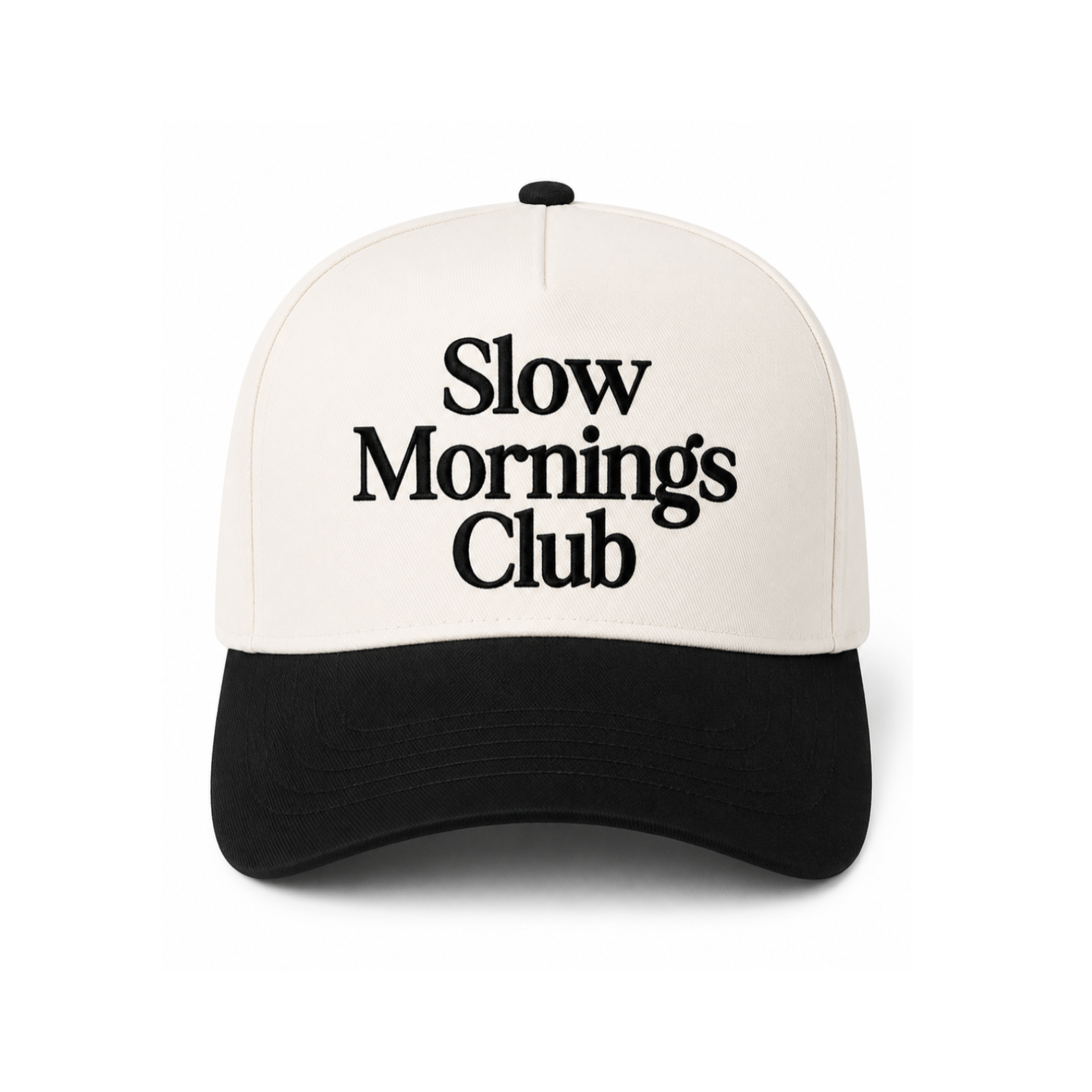 Slow Morning Club Canvas Hat