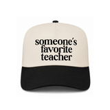 Someone's Favorite Teacher Canvas Hat