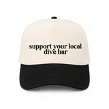 Support You Local Dive Bar Canvas Hat