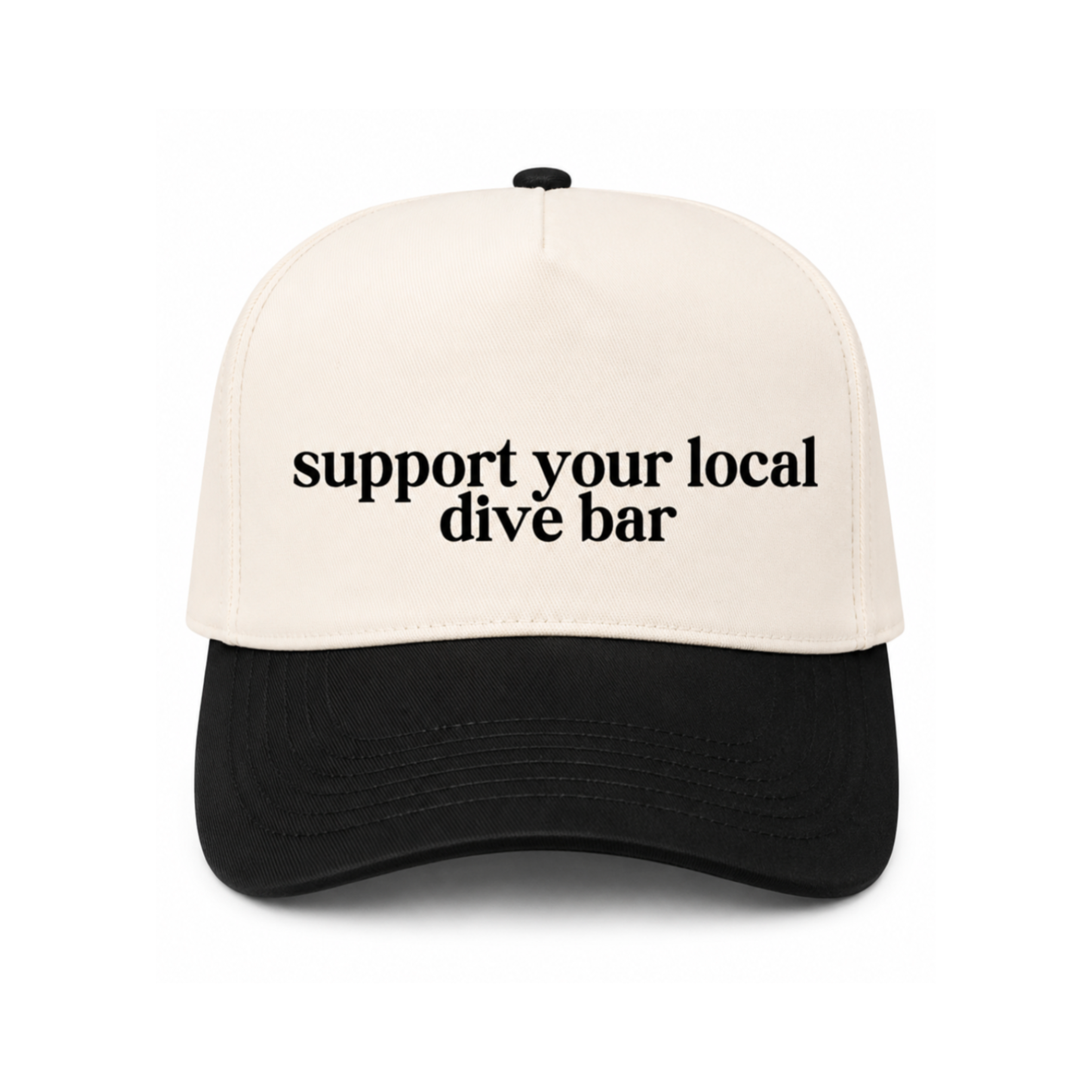 Support You Local Dive Bar Canvas Hat