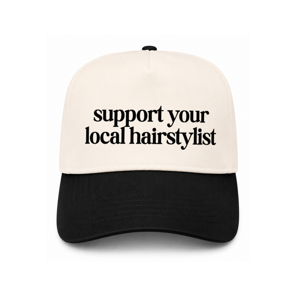 Support Your Local Hairstylist Canvas Hat