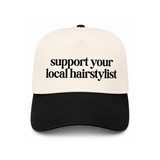 Support Your Local Hairstylist Canvas Hat