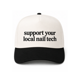 Support Your Local Nail Tech Canvas Hat
