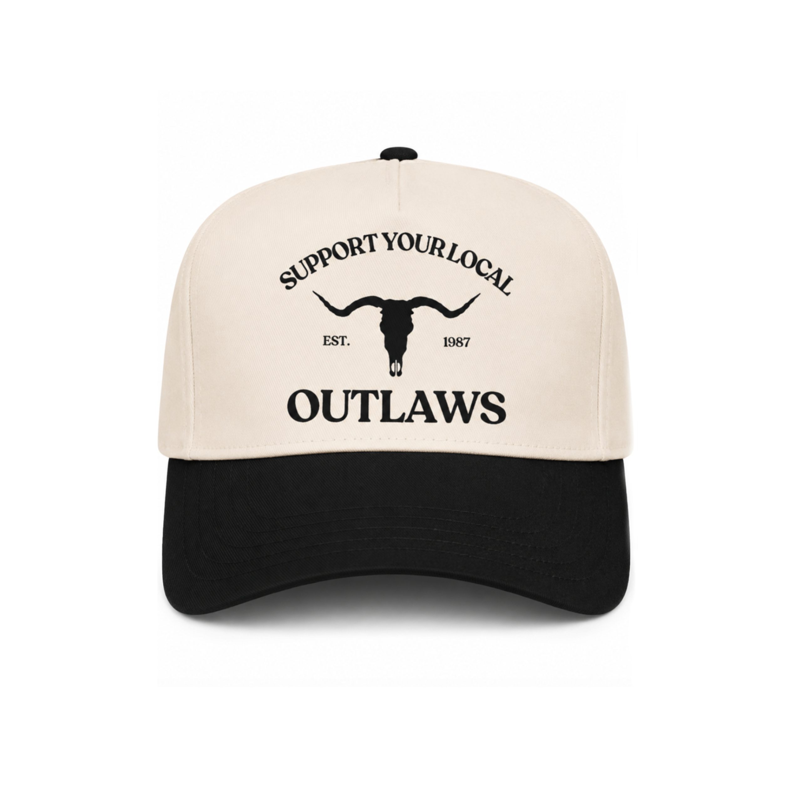 Support Your Local Outlaws Canvas Hat