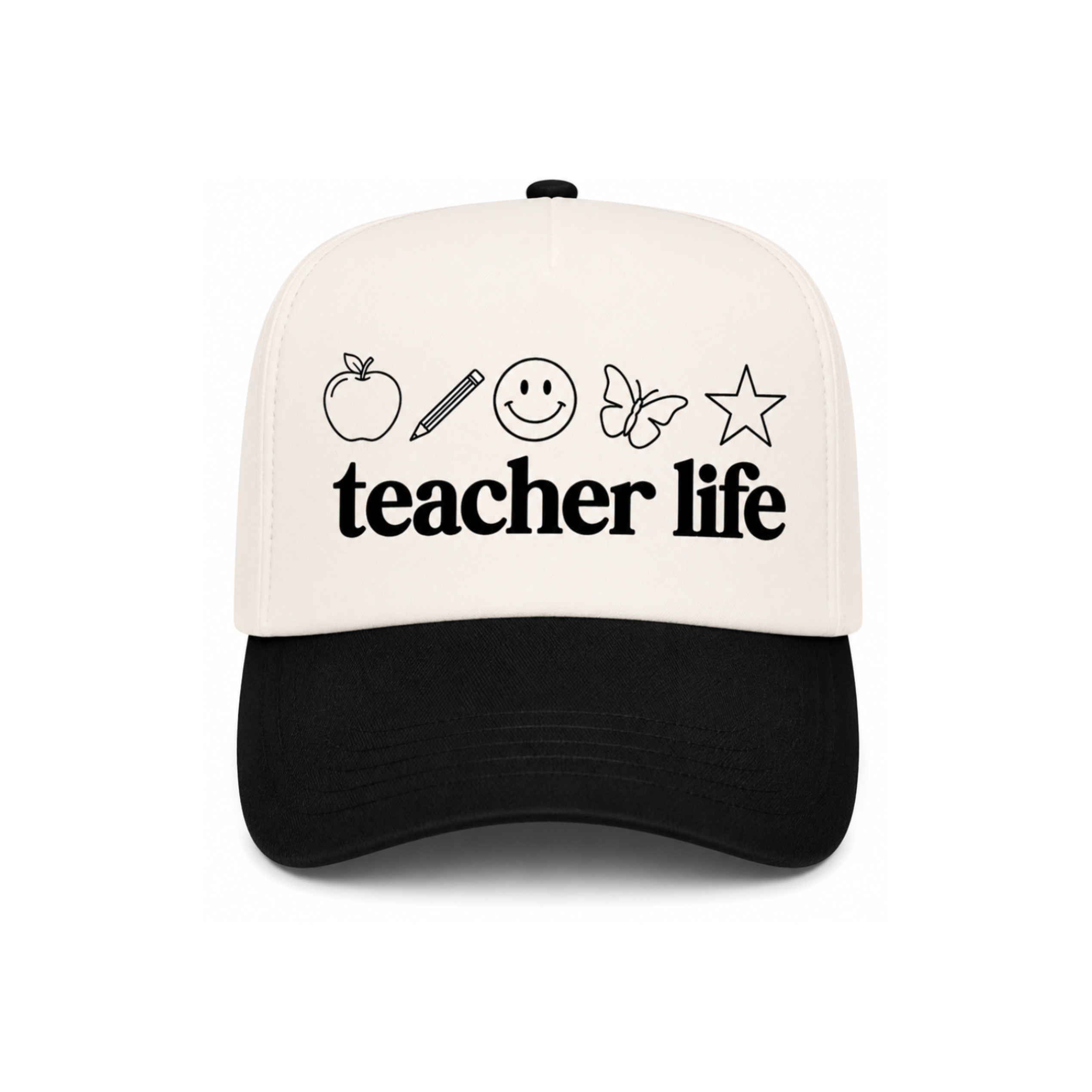 Teacher Life Canvas Hat