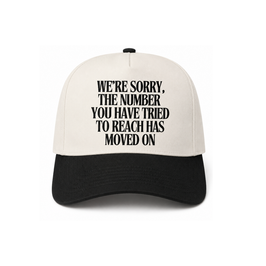 The Number You've Reached Moved On Canvas Hat