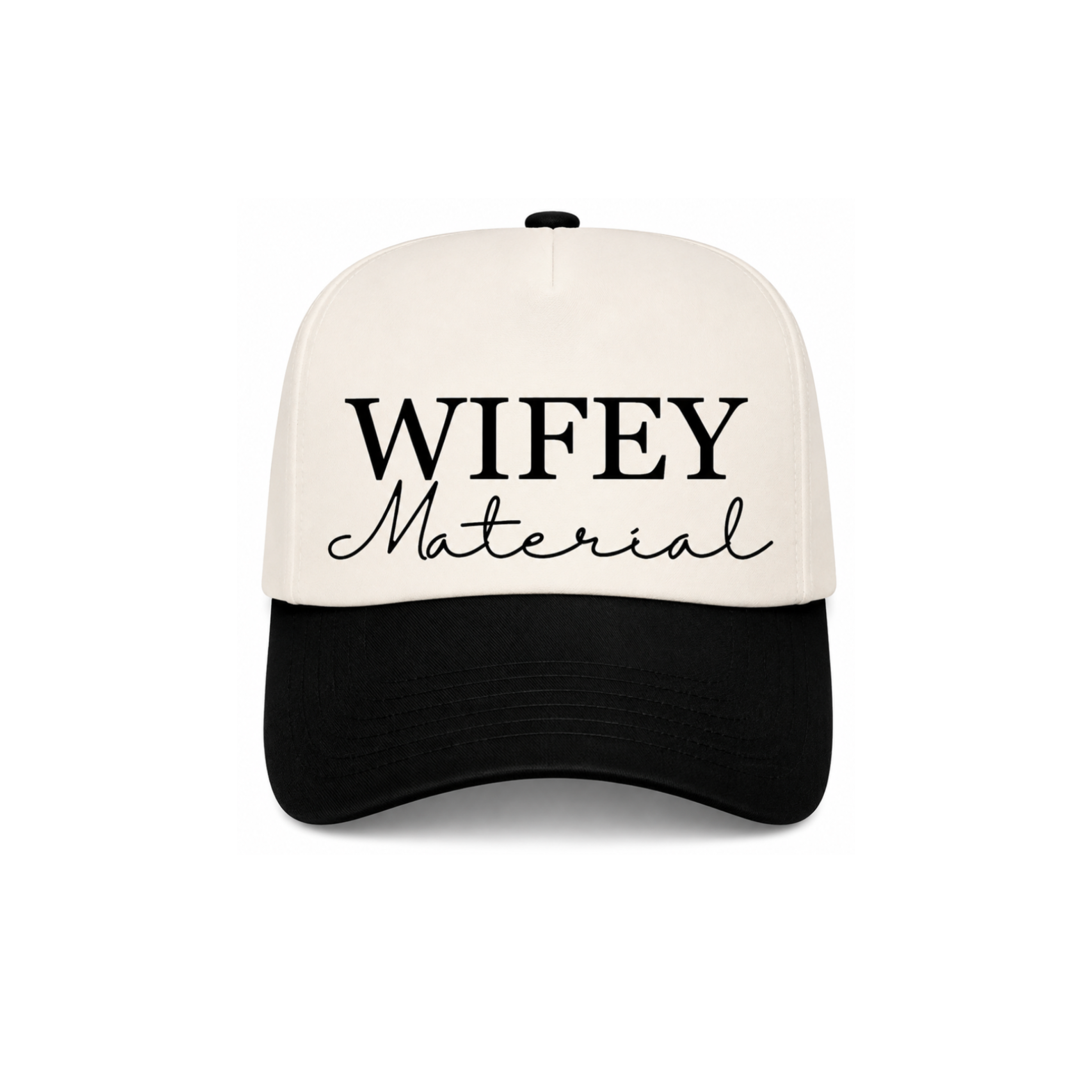 Wifey Material Canvas Hat